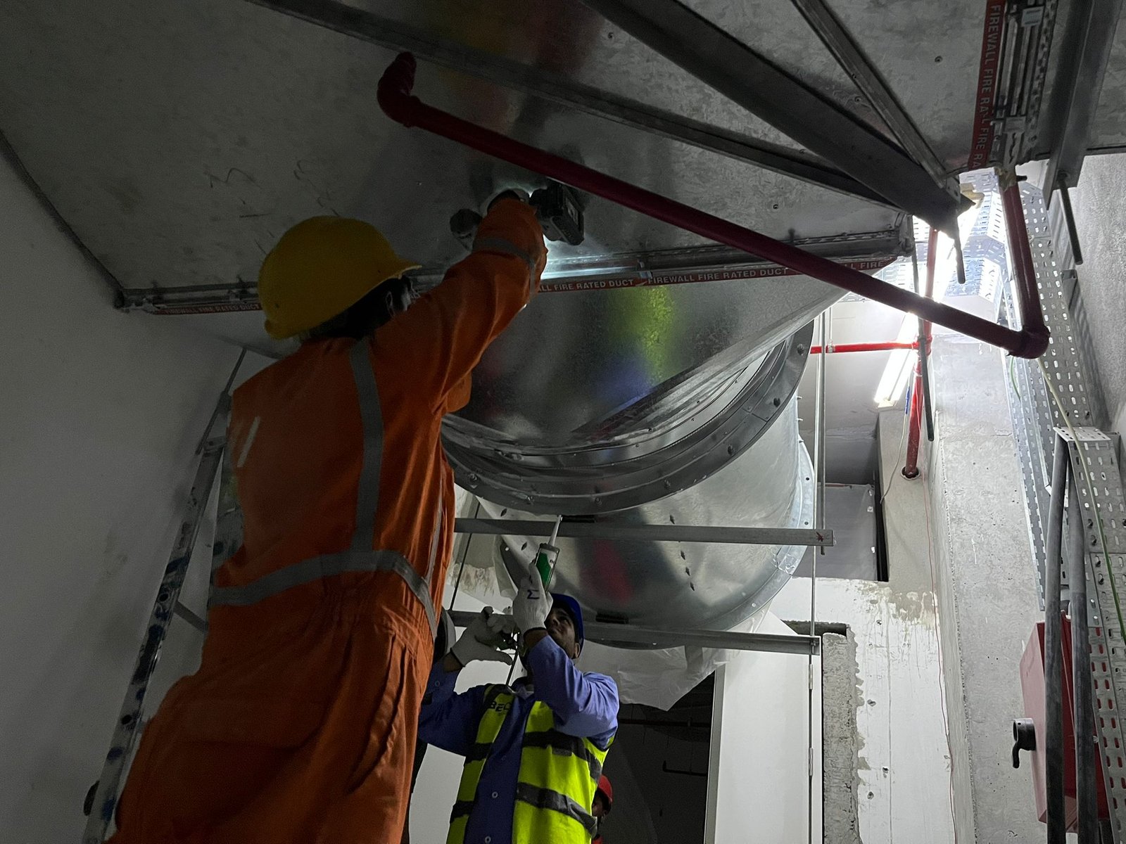 Ducted HVAC Exposed
